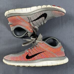 Nike Free 4.0 Flyknit Women’s Size 8 Running Shoes Training Sneakers 631050-013